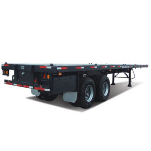 40ft Bogie Suspension heavy duty ISO Flatbed Truck Semi Trailer